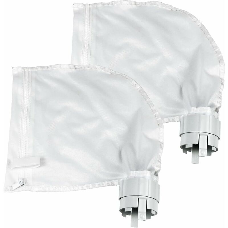 2 Pack Pool Cleaner Filter Bags Fits Polaris360 And 380 Pool Cleaner Zippered And Adjustable Design In White