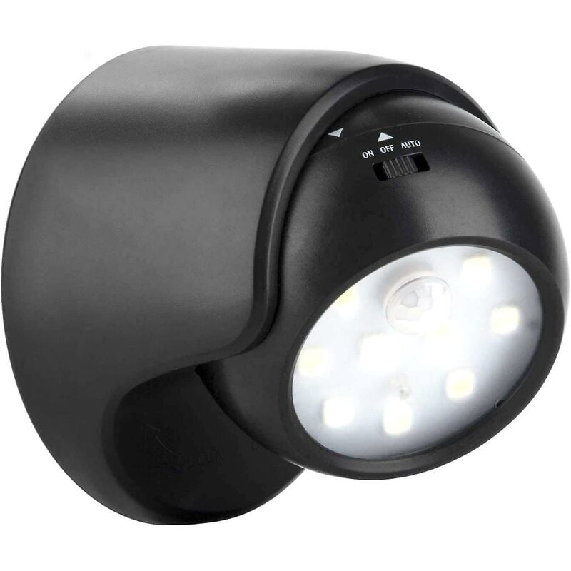 Outdoor Wall Light With Motion Sensor 1000 Lumen LED Outdoor Lighting Cordless Battery Powered Lighting 360 Degree