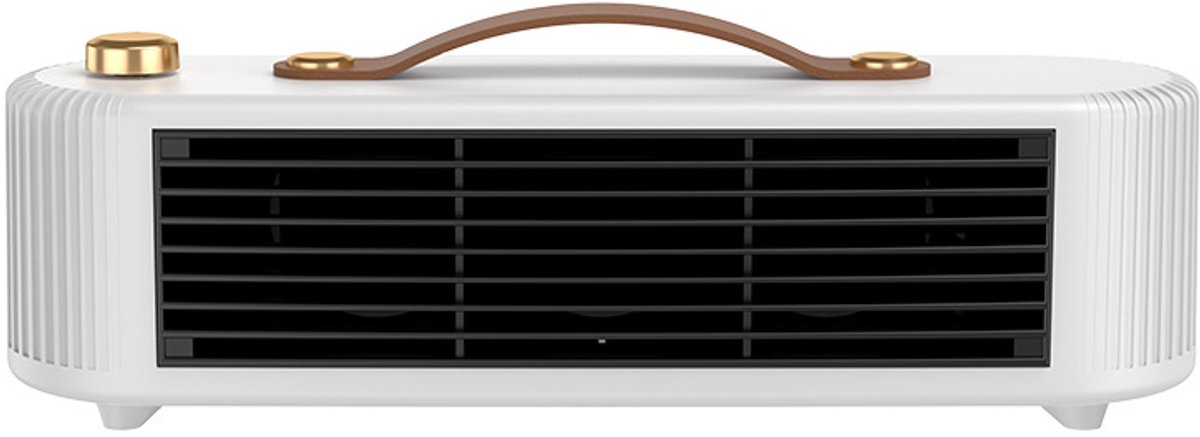 Portable Desktop Space Heater, Fast Heating Electric Heater with 2 Heat Settings (450W/800W), PTC Ceramic Heater with Overheat & Tip-Over Protection, Low Noise Small Heater for Office, Bedroom, Indoor Use