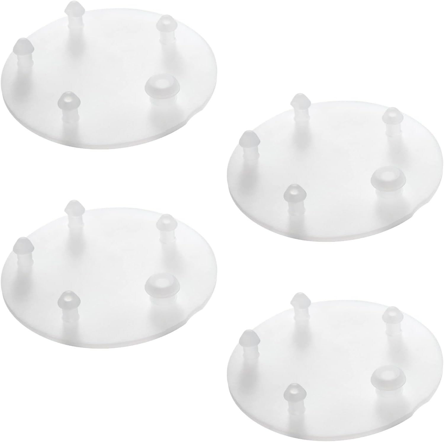 Replacement for Vormax Toilet Tank Silicone Flapper Seal Gasket 3'' - Fit for American Standard 7381424-100.0070A (4 Pack)