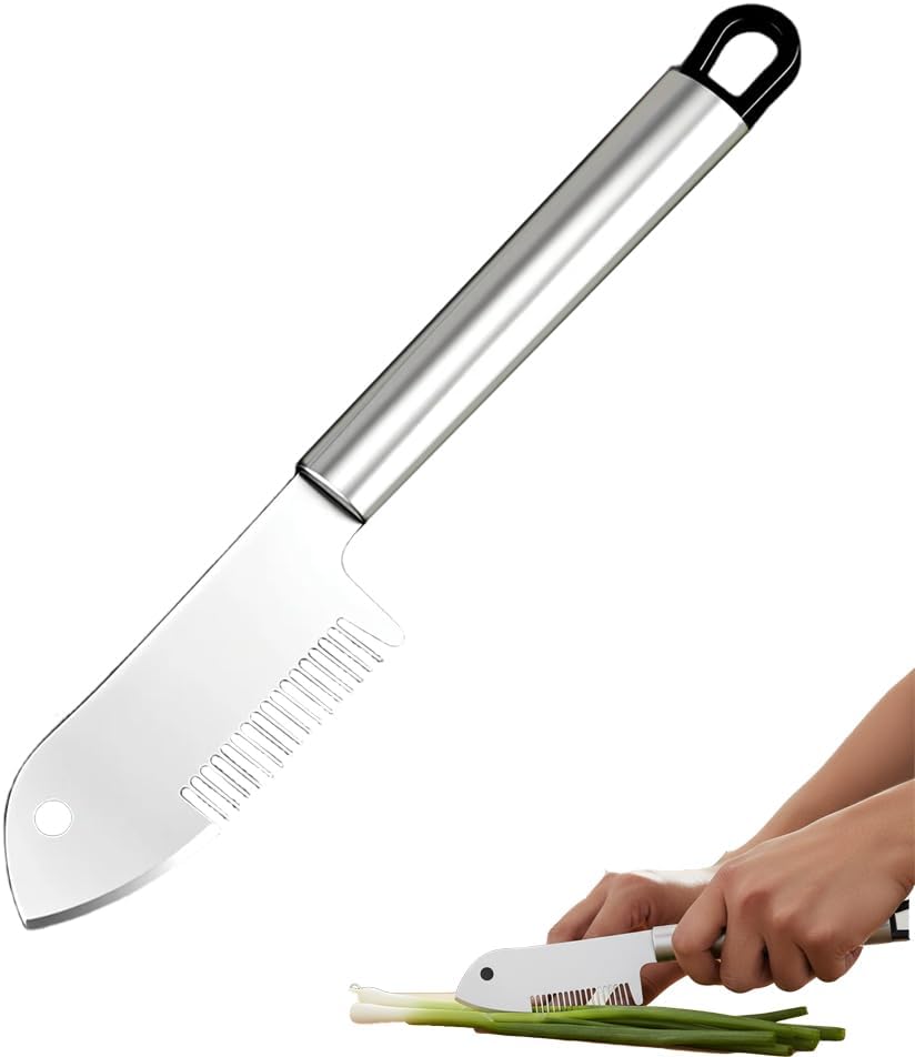 Stainless Steel Multi-Purpose Julienne Peeler, Precision Blade Vegetable Fruit Slicer, Ergonomic Grip & One-Piece, Shredder for Salads Potatoes Carrots (1PCS)