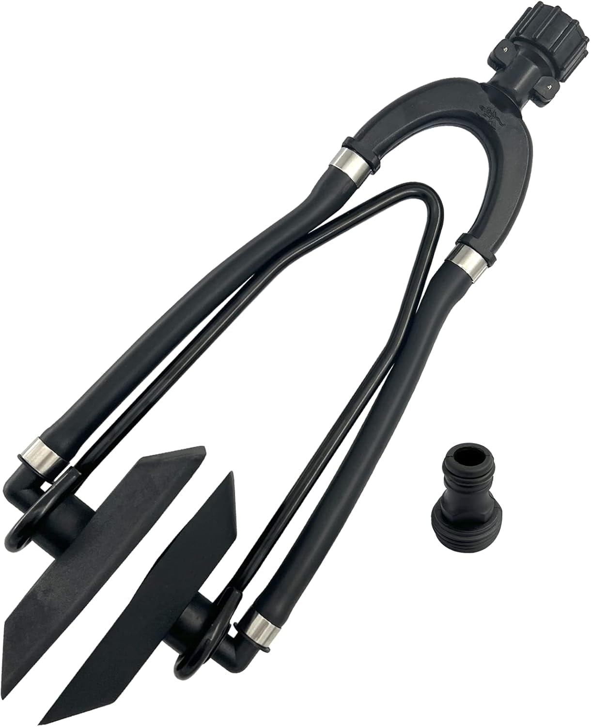 Universal Rectangular Dual Water Feed Outboard Motor Flusher Boat Ear Muff Engine for Marine
