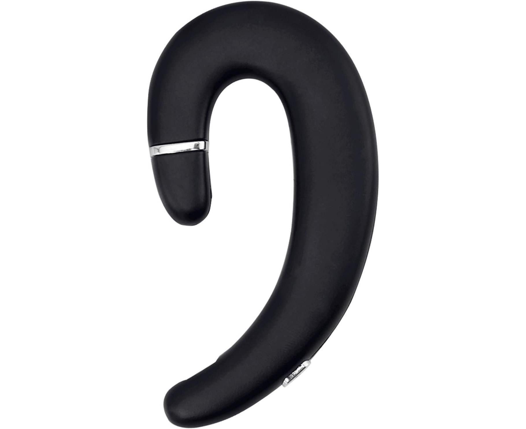 Ear Hook Wireless Headphone - Non Ear Plug - Noise Cancelling Single Ear Headset with Case