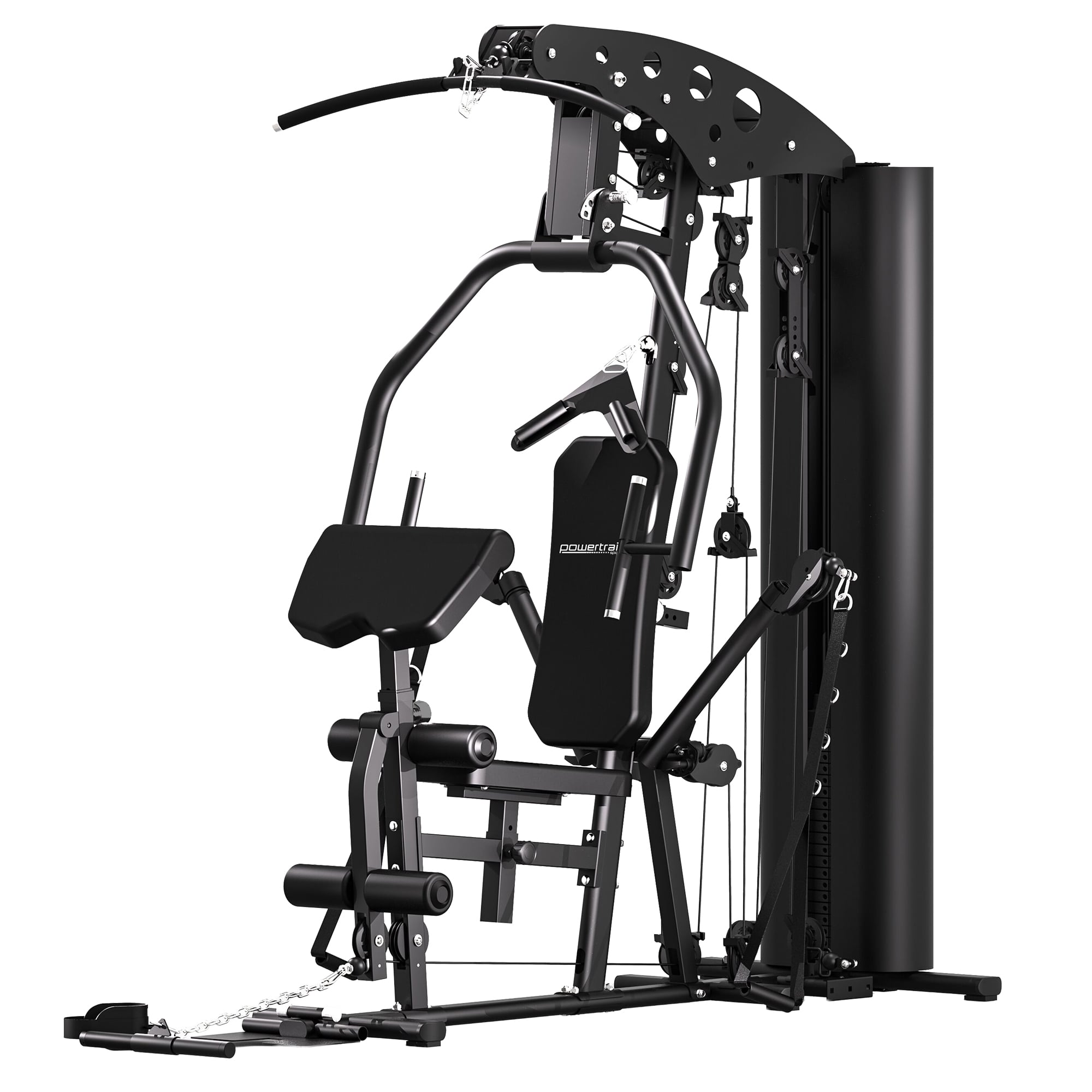 Powertrain 560 Home Multi Gym with 90kg Weight Stack Leg Press All-in-One Full Body Strength Training Machine