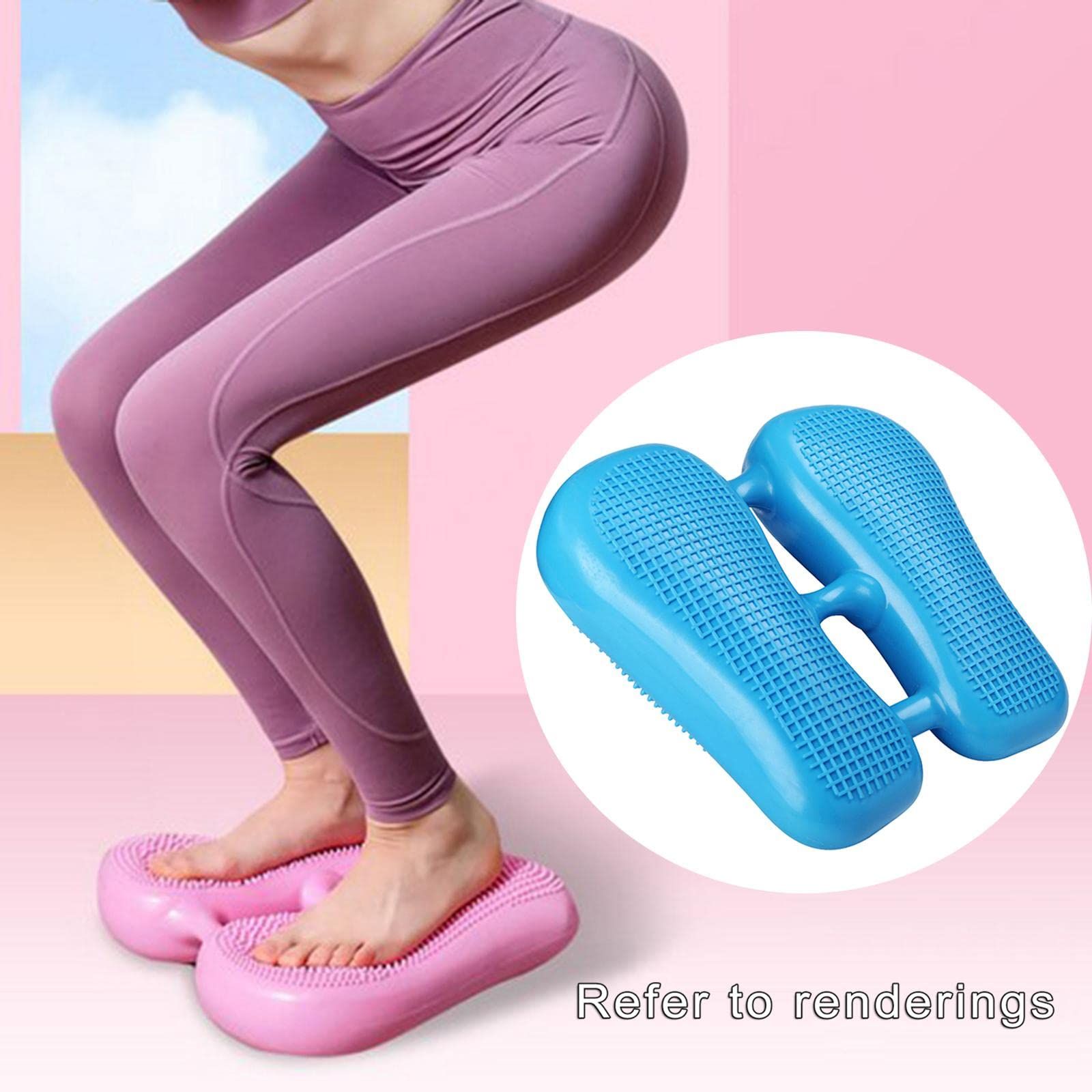 Balance Pad Foam Trainer Pad Soundproof Stepping Balanced Cushion for Sports Yoga Gym Fitness(Blue)