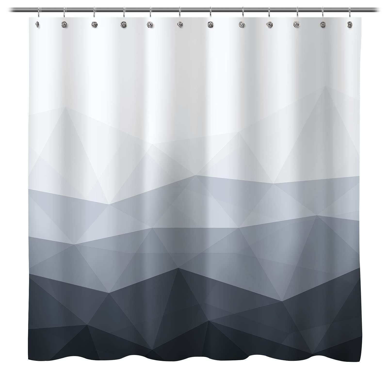 Sunlit Designer Shower Curtain, Popular Shower Curtain, Fabric Shower Curtains for Bathroom Decor, Contemporary Bathroom Curtains