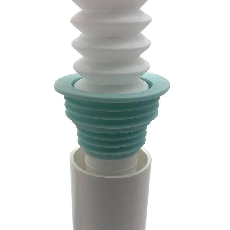 2pcs Drain Tube Hose Seal Deodorant Silicone Plug Sealing Plug Sewer Seal Ring Washing Machine for Bathroom Kitchen Cleaning Tools