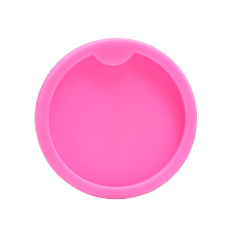 2PCS Silicone Coaster Molds for Resin Casting, Round Coaster Silicone Molds for DIY Jewelry Crafts Resin Coasters Keychain Decoration Making