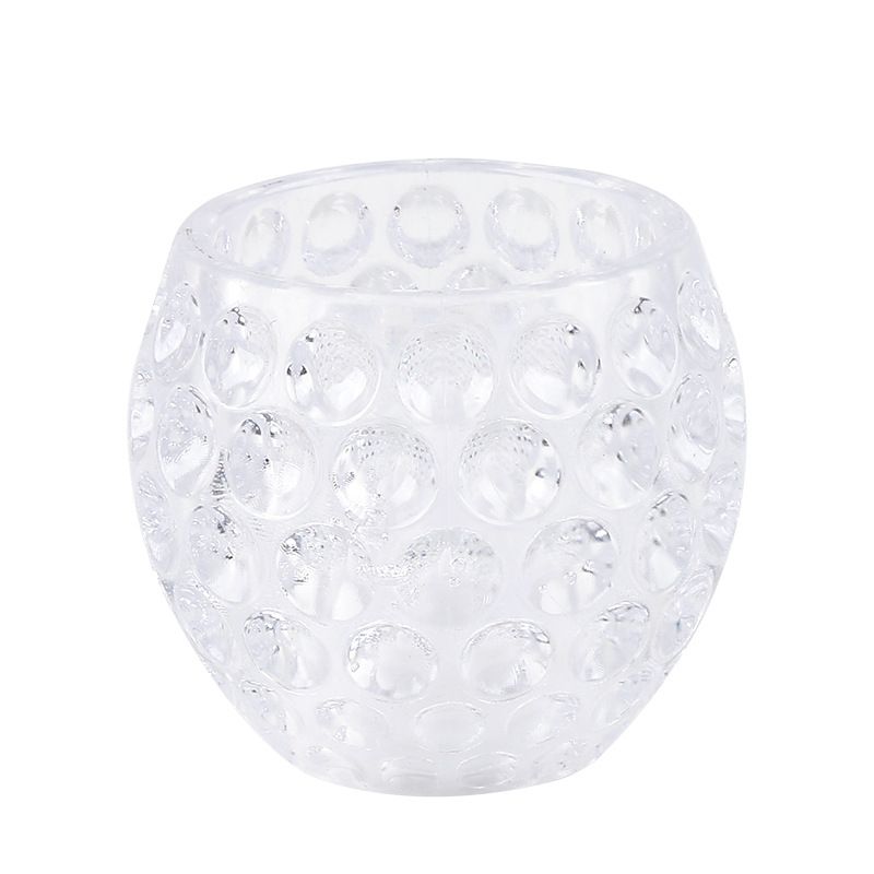 Wedding Decor Glass Clear Votive Candle Holders for Table Centerpieces Circular Tea Light Holders for Home Dinner Party Decor