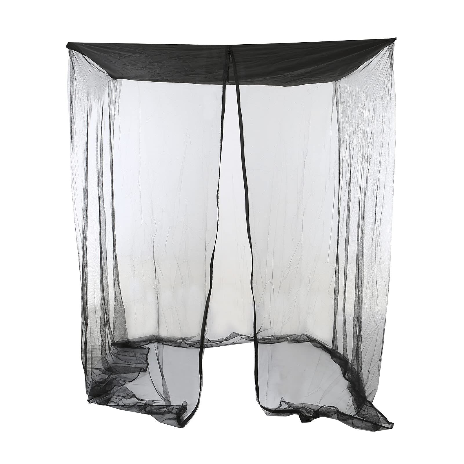 Outdoor Swing Chair Mesh Net Ultra Large Mosquito Net Zipper Closure Netting Curtain Water Resistant Patio Seater Mesh Canopy Cover