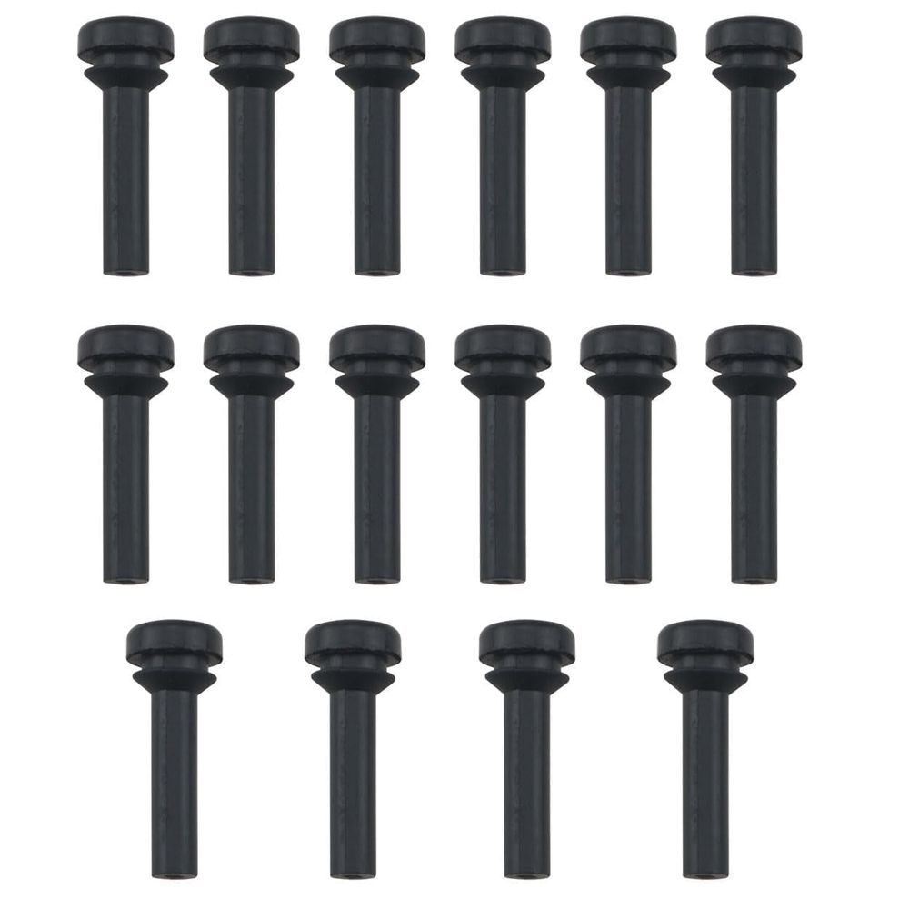 16Pcs Rubber Gas Stove Grate Bumpers Grate Feet for GE Stove Replacement Gas Range Rubber Feet Stove Top Grate Rubber Feet Cooktop Parts & Accessories Compatible with GE Range Burner Cafe Stove