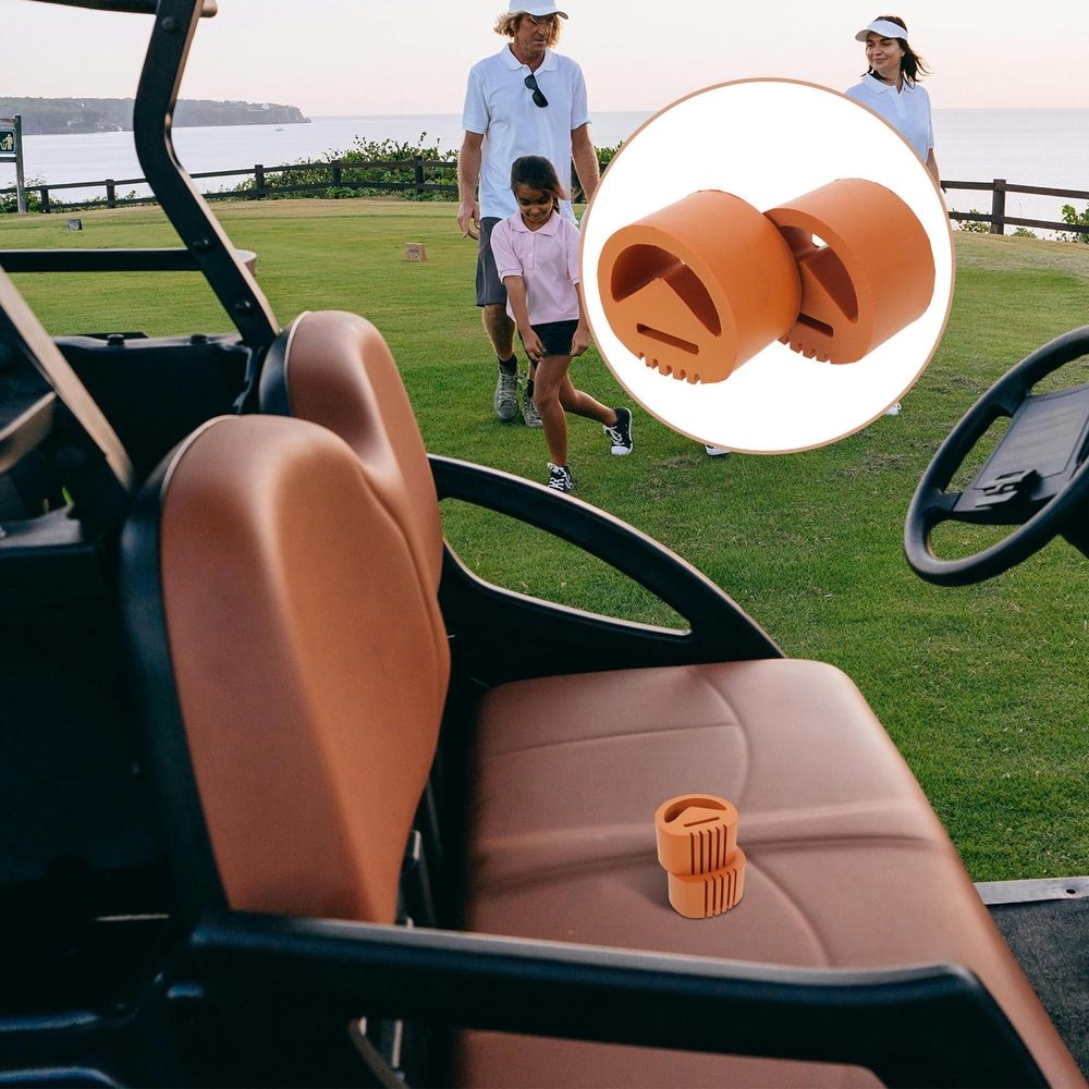 Golf Cart Engine Snubber Rubber Mount for with Dampener, 1 Pair, Easy to Install and