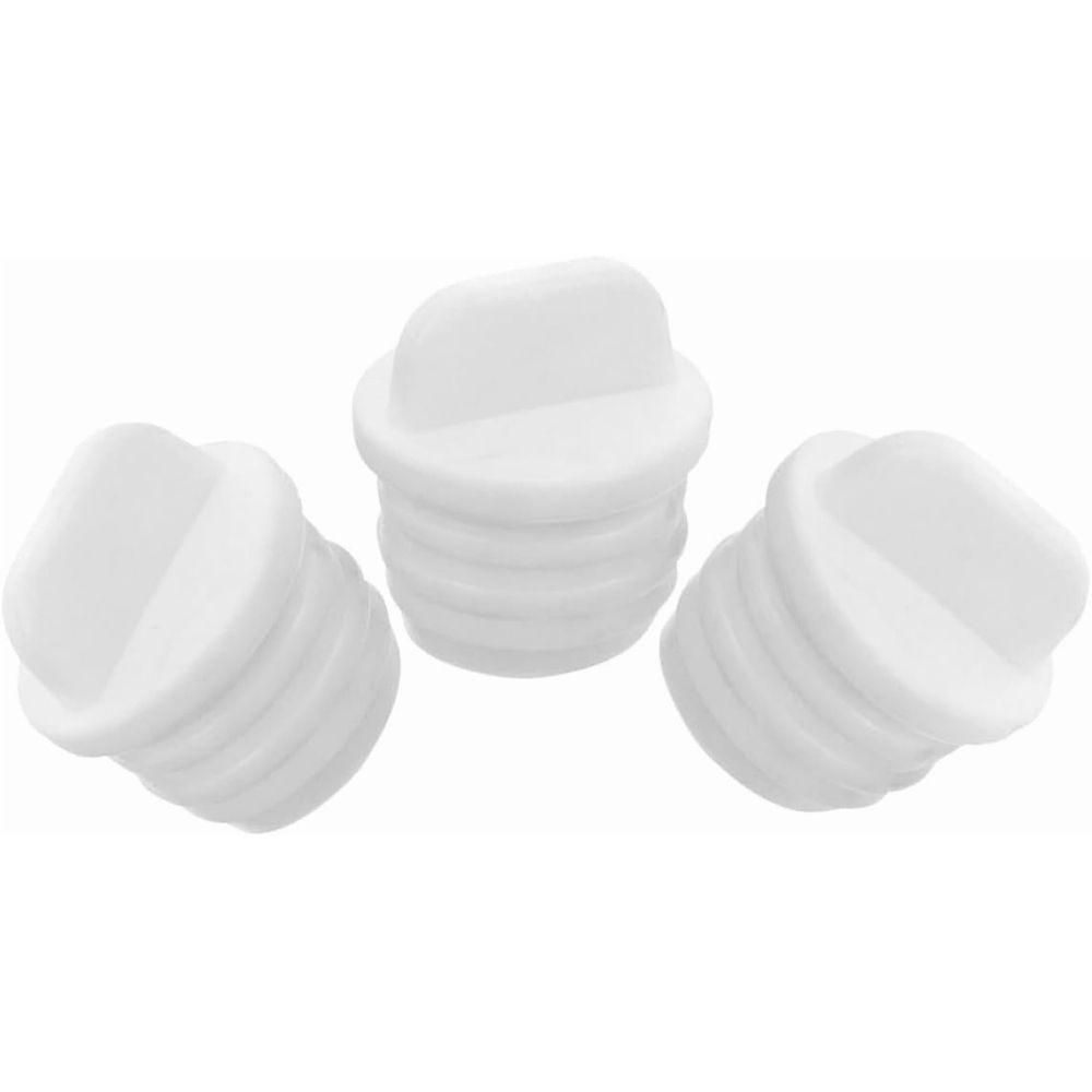 3pcs Mop Bucket Rubber Drain Stopper Plug for Leakproof Sealing, Universal Fit for Cleaning