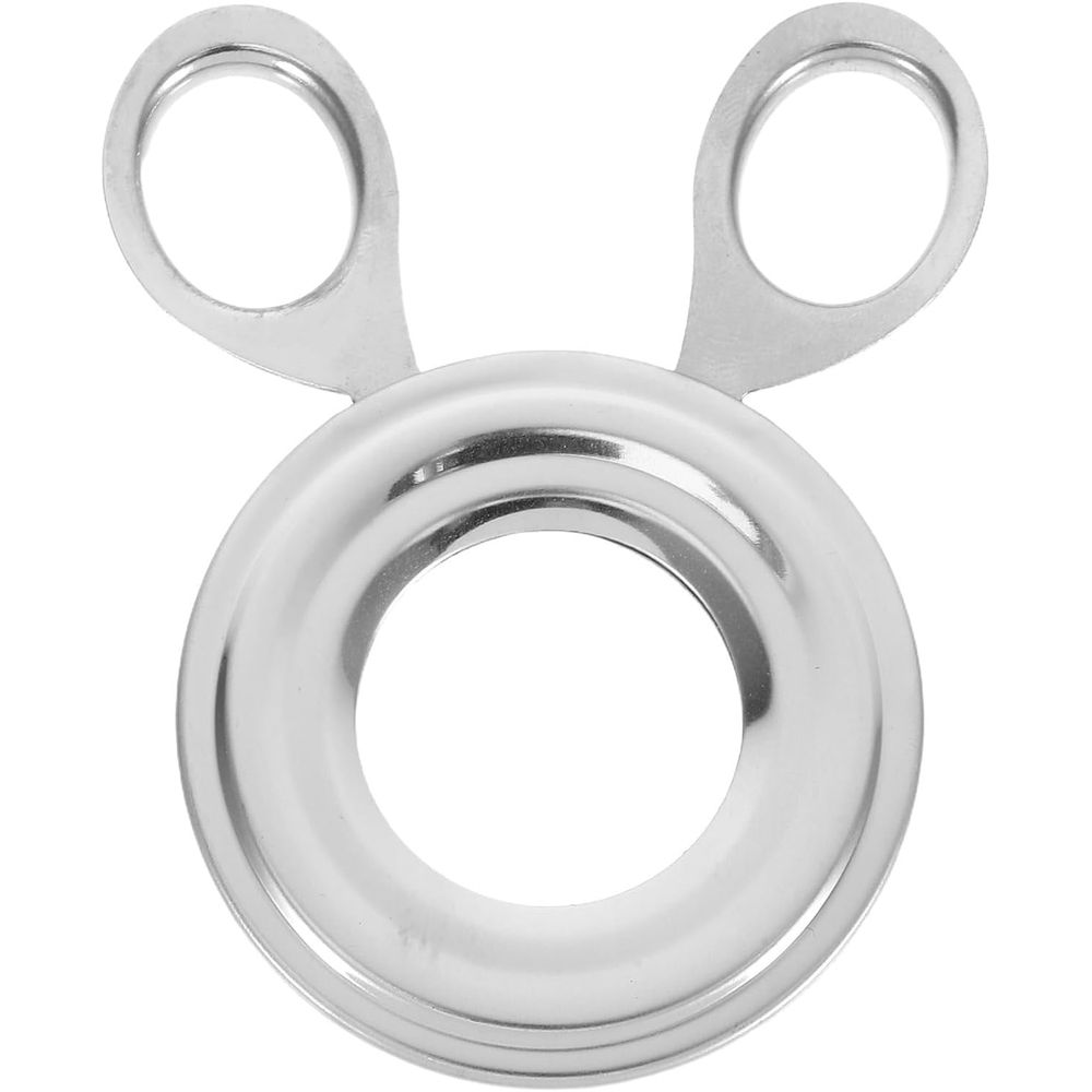 Egg Scissor Topper Cutter Stainless Steel for Cooked Eggs, Kitchen Use Silver Finish Dishwasher Separates Shell Cover Cleanly