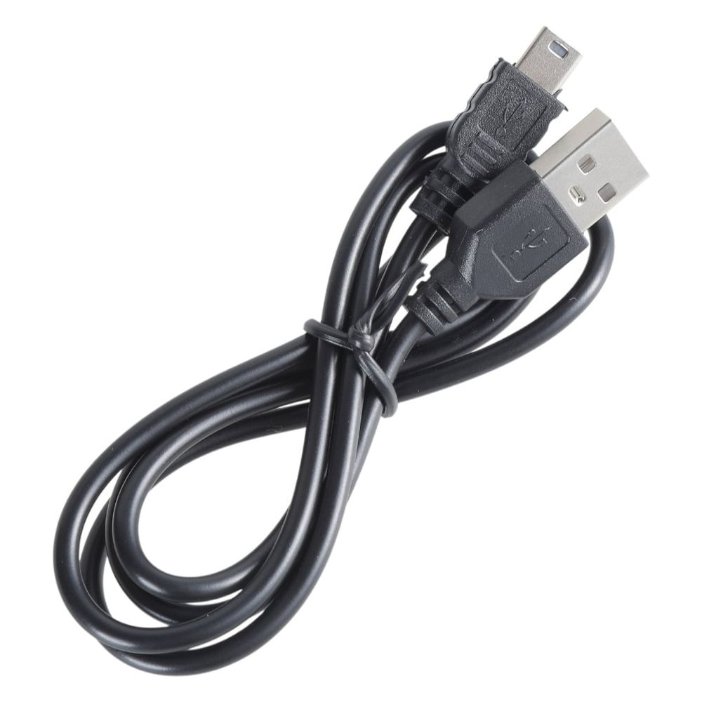 USB 2.0 Charger Cable - A-Male to Mini-B Cord for MP3/4 Systems High Speed Data Transmission for Laptop