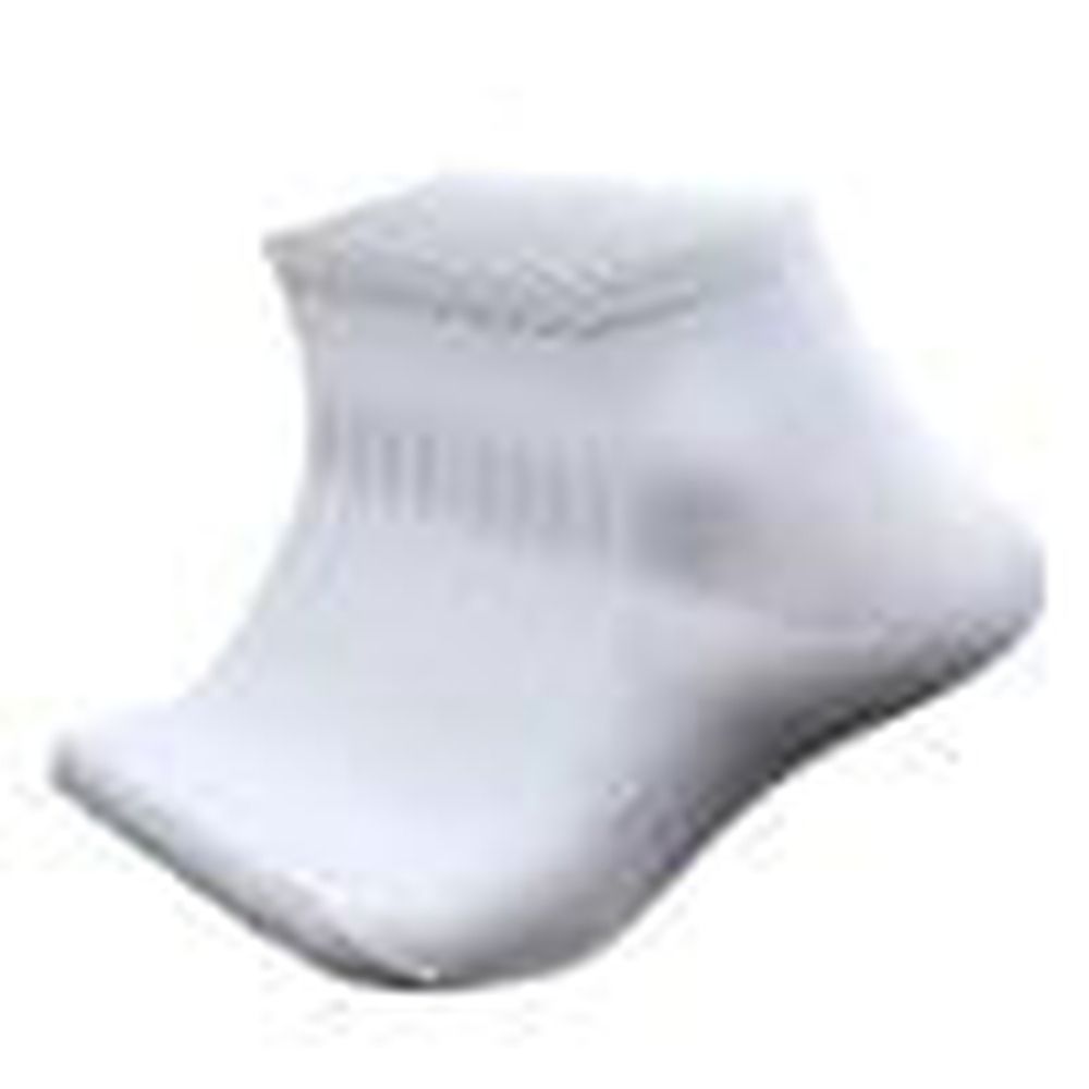 Men's Cotton Mid-Crew Socks, 10-Pair Pack Double-Layer Soft Moisture-Wicking Basics, Durable Everyday Socks for Work, Sports or Casual,White