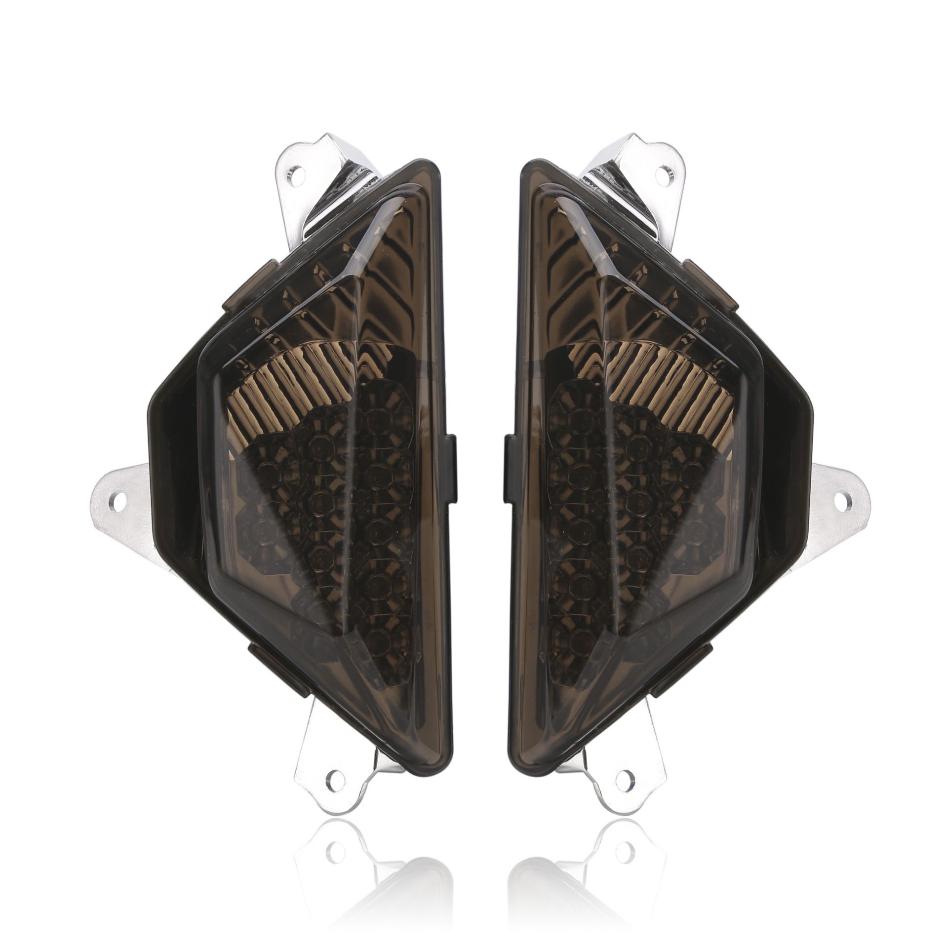 Motorcycle Front LED Turn Signal Light Lamp fits for NINJA250 NINJA300 2013-2018, NINJA 400 2018-2022, NINJA 650 2018-2022