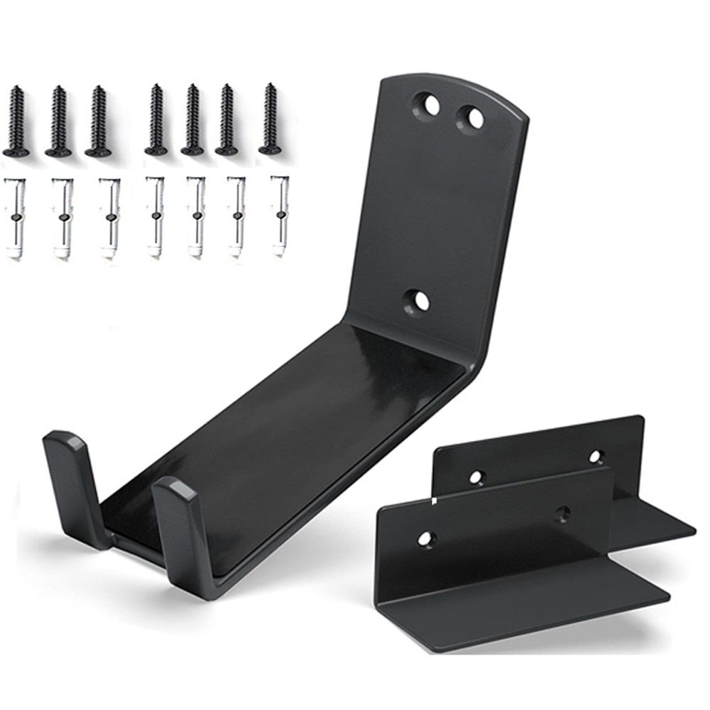 Bike Wall Mount Pedal Hook for E-Bikes, MTB & Road - Bicycle Wall Mount with Support Brackets and Wall Protection Pads, Suitable as Bike Rack Garage Bike Storage Shed and Bicycle Storage Indoor