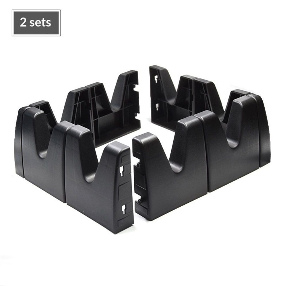 2 sets Car Trunk Organizer Blocks for Back of SUV, Multipurpose Plastic Car Storage Trunk Divider for Truck SUV Van Cargo