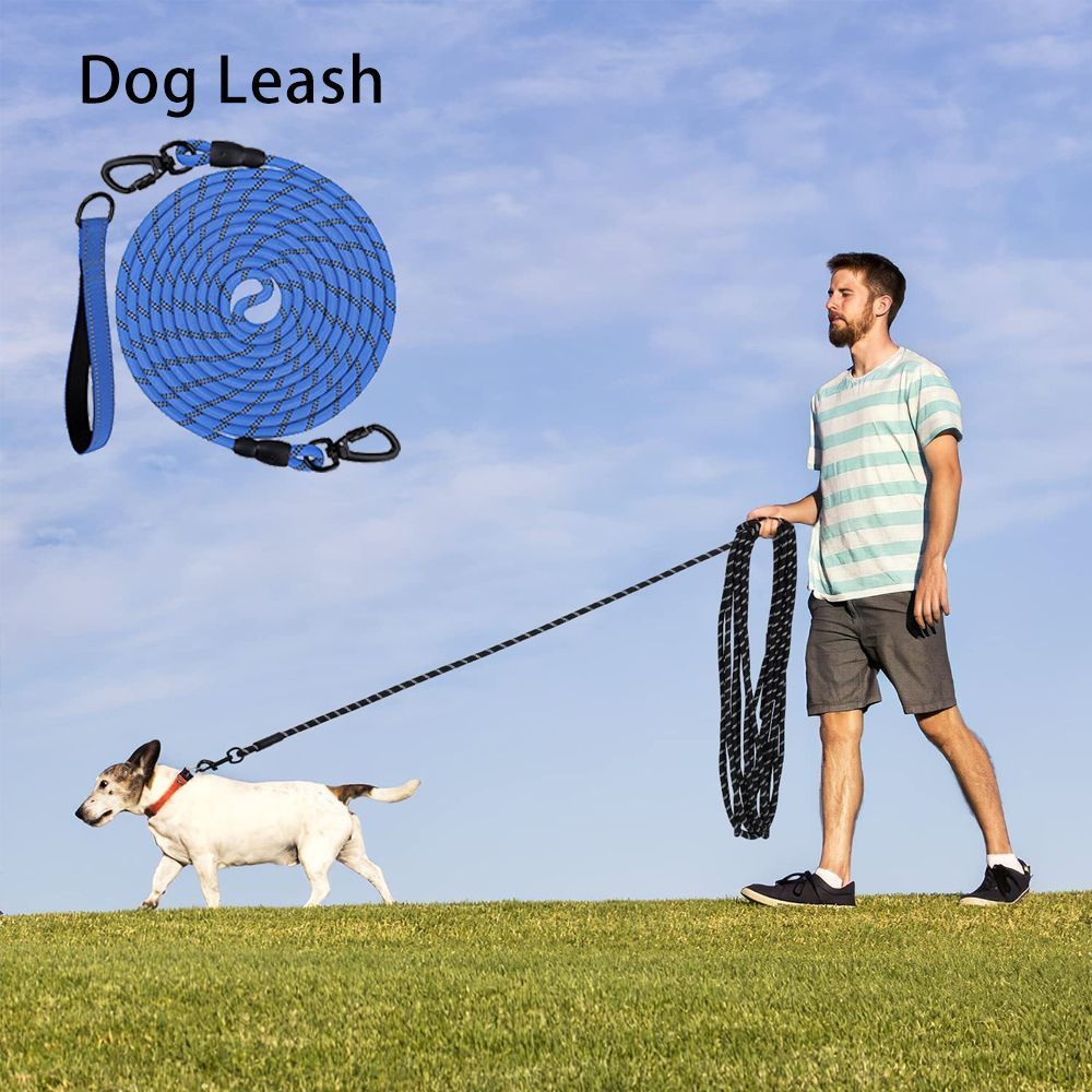 Dog Retractable Leash - Royal Blue, 1.0×15m