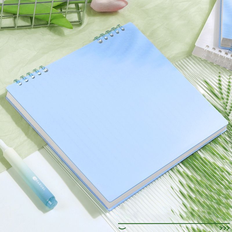 Grid Notebook Sky Blue 60 Sheets/120 Pages