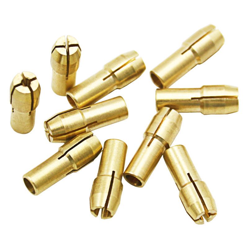 10 Pack Electric Grinder, 3 Jaw Brass Drill Chuck, 3.2mm