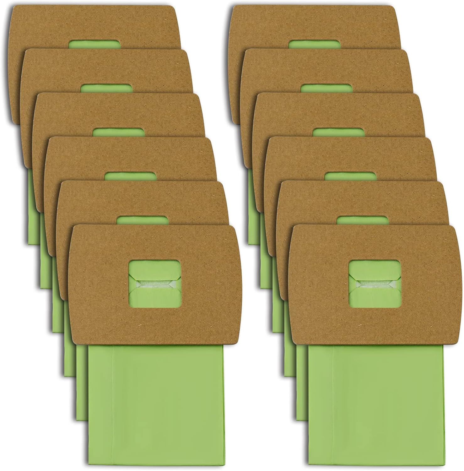 PKBB12DW Type BB Compact Canister Vacuum Bags Replacement or Oreck XL Buster B Canister Handheld Vacuum Cleaner BB180 BB280 BB850 BB870 BB900 BB1000 MV160 CC1600, 12 Pack
