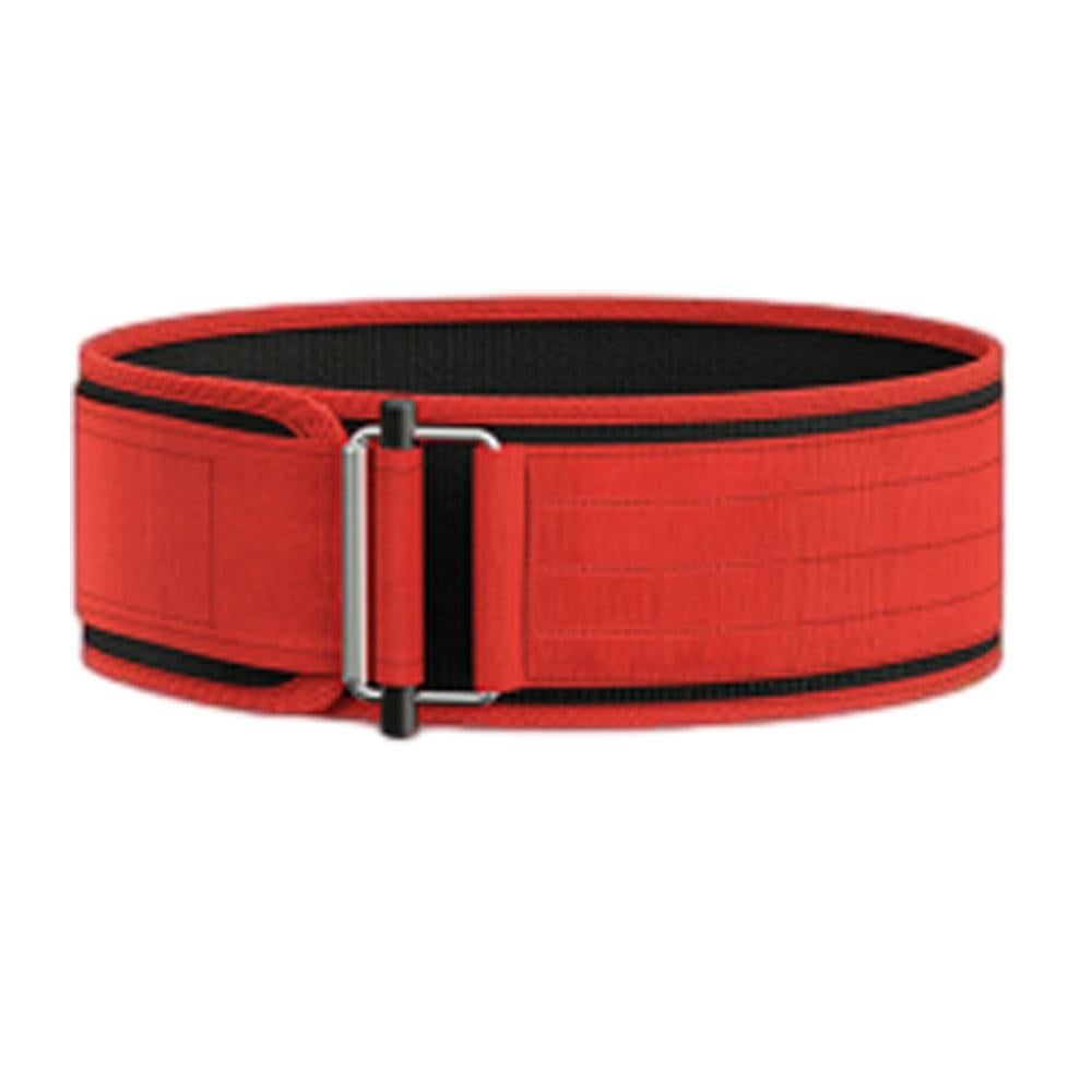 Weightlifting Belt Fitness Belt For Bodybuilding Powerlifting Cross Training -Red S
