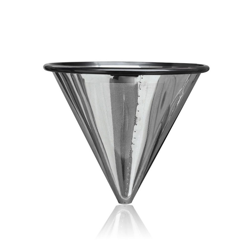 Reusable Coffee Filter for Pour Over Drippers : Stainless Steel Wave Alternative for Sustainable Brewing