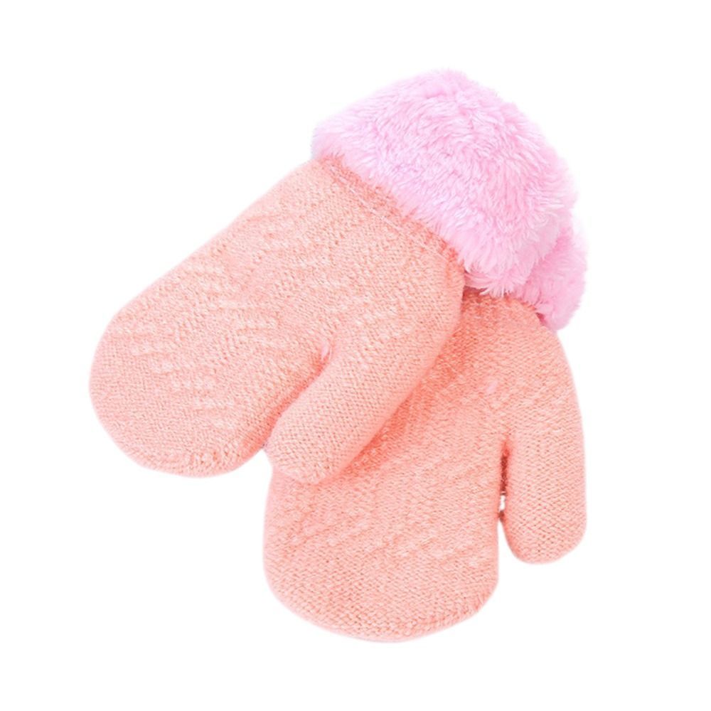 More velvet gloves for children, lovely thick full-finger gloves, gloves for babies and toddlers