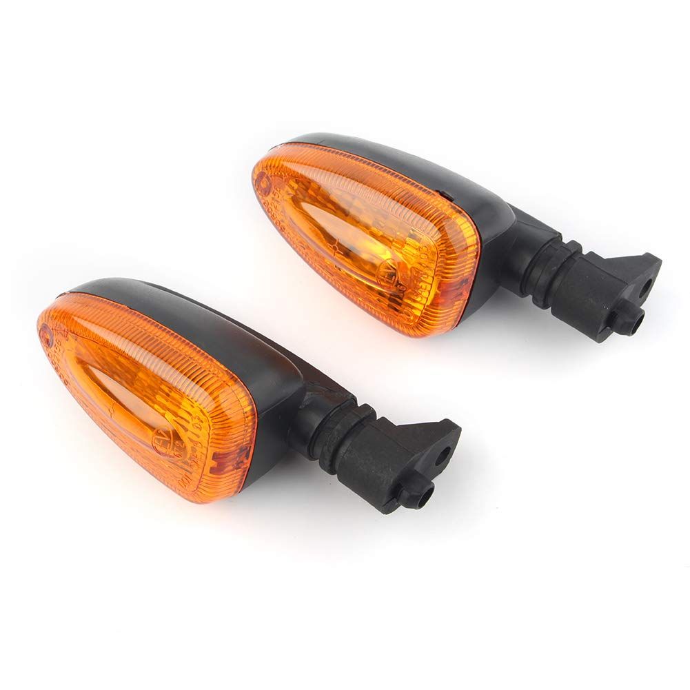 light Motorcycle Turn Signal Lights Indicators Lamp For Front and rear turn signals Amber Light （2pcs）