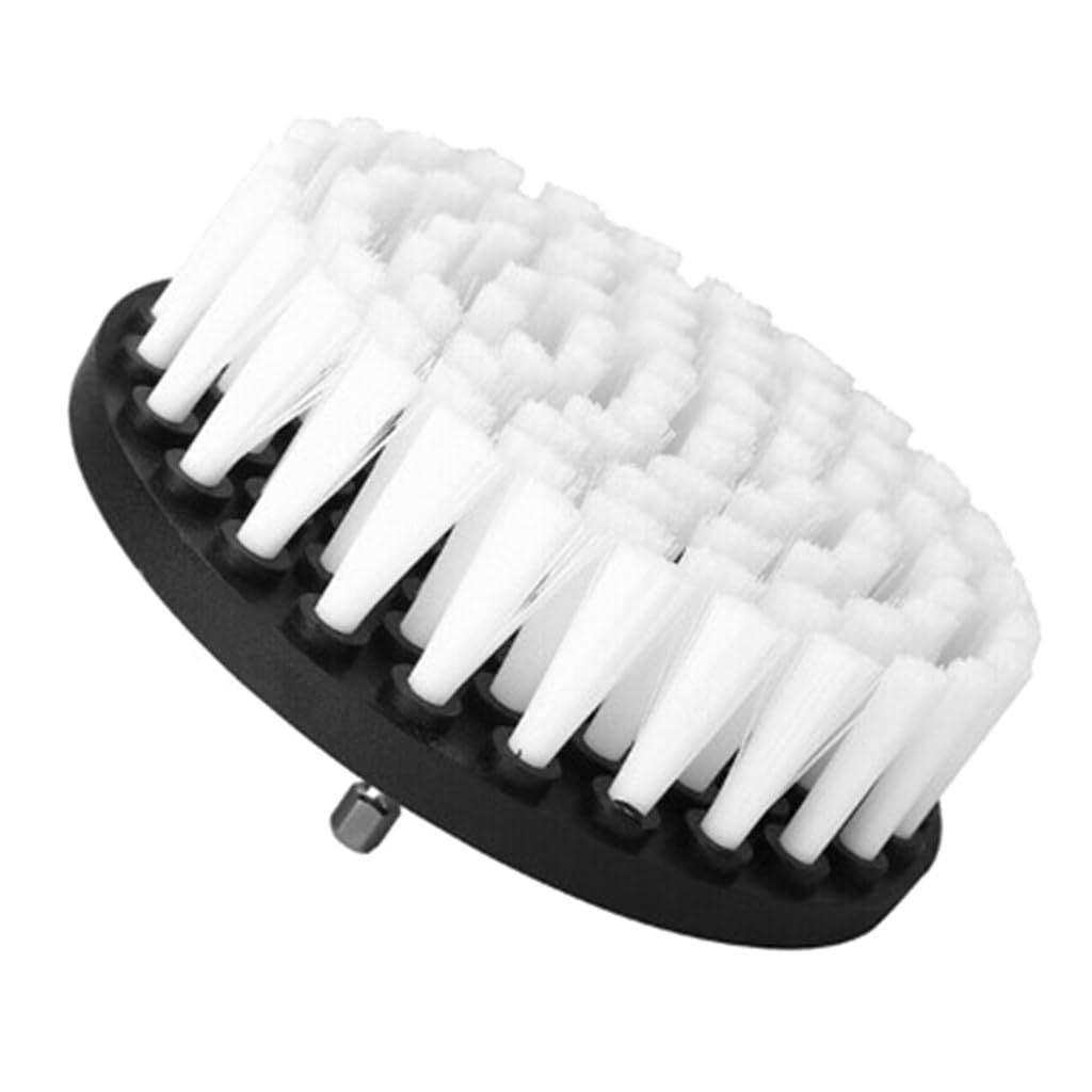 2 pcs Soft Drill Brush Attachment Set - Car Interior Detailing Kit, All Purpose Power Drill Brush with Extend Attachment
