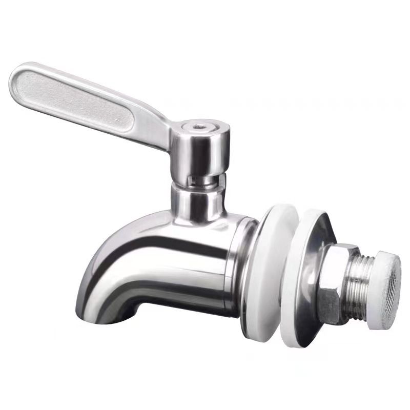 Replacement Spigot for Beverage Dispenser, Stainless Steel Spigot for Drink Dispenser, ​Water Dispenser Faucet, with Anti-Cloggin