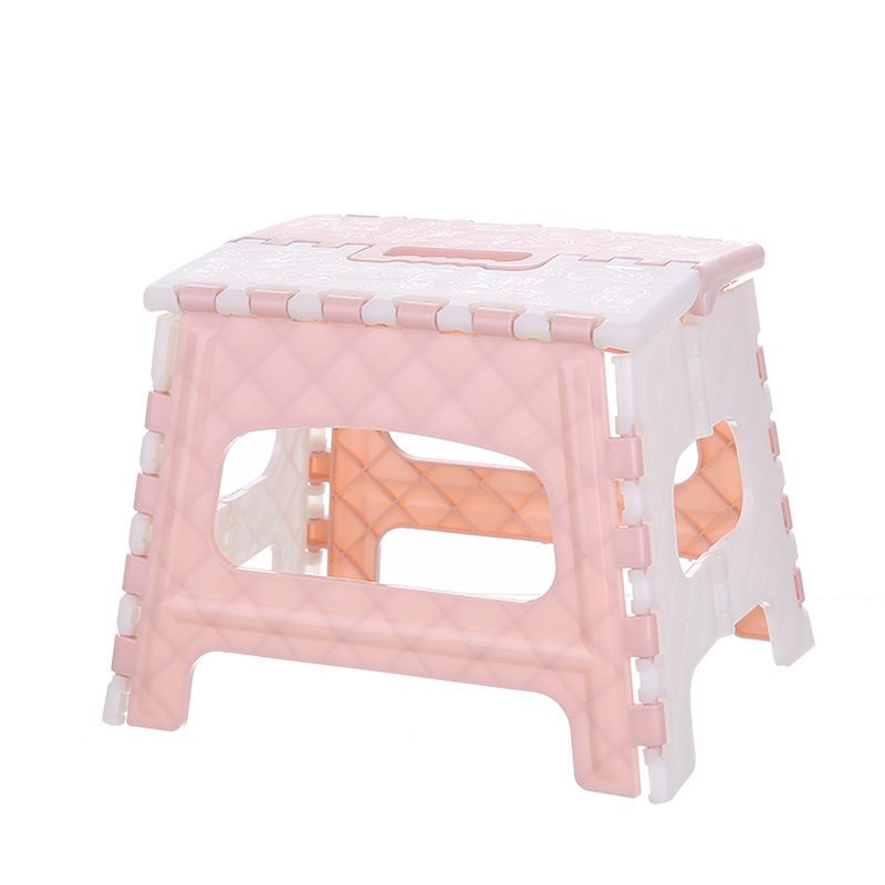 Collapsible Stool Footstool Simple Folding Stool Home Foldable Stool Practical Folding Stool Home Folding Stool Portable（2pcs）