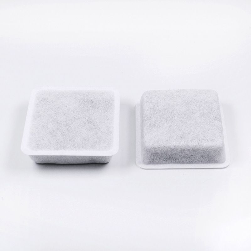 Pet Water Fountain Charcoal Replacement Filters Compatible with Gravity Waterers, Automatic Water Dispenser for Dog Cat (2 Pack)