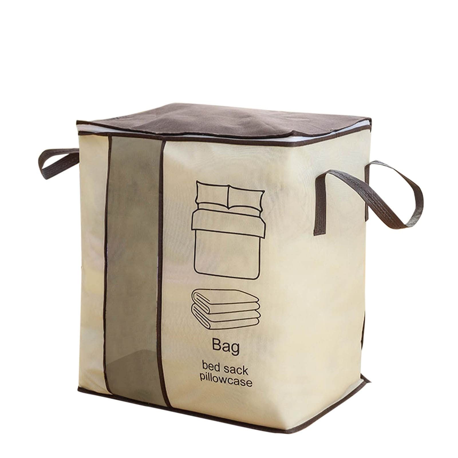 Large storage bag, comfortable storage bag, clothing storage bag, clothing storage bag, blanket bag, space saving bag