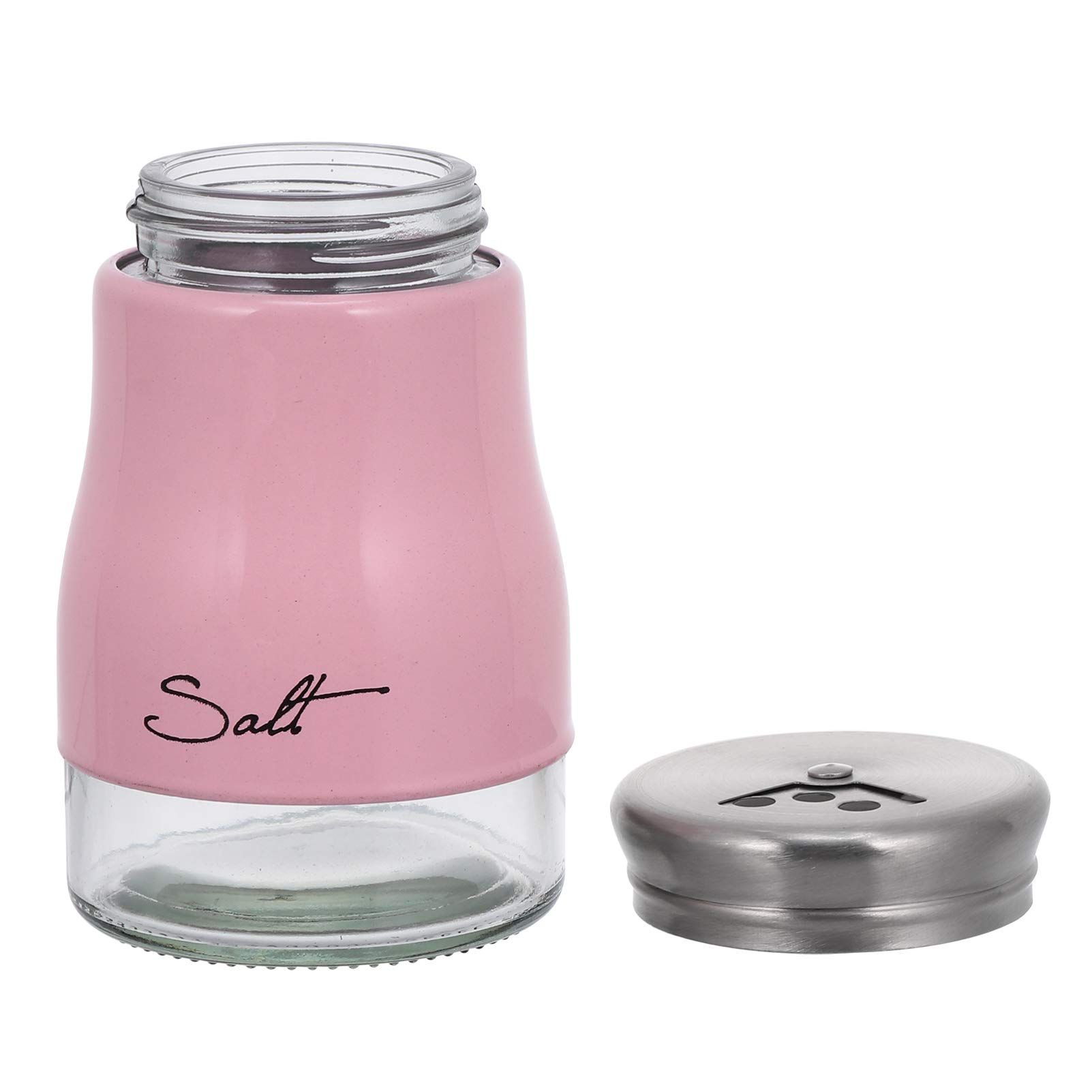 2pcs Glass Cruet Containers Spices Organizer Pepper Shaker Bottle Seasoning Jars Seasoning Organizer Kitchen Storage Bottle