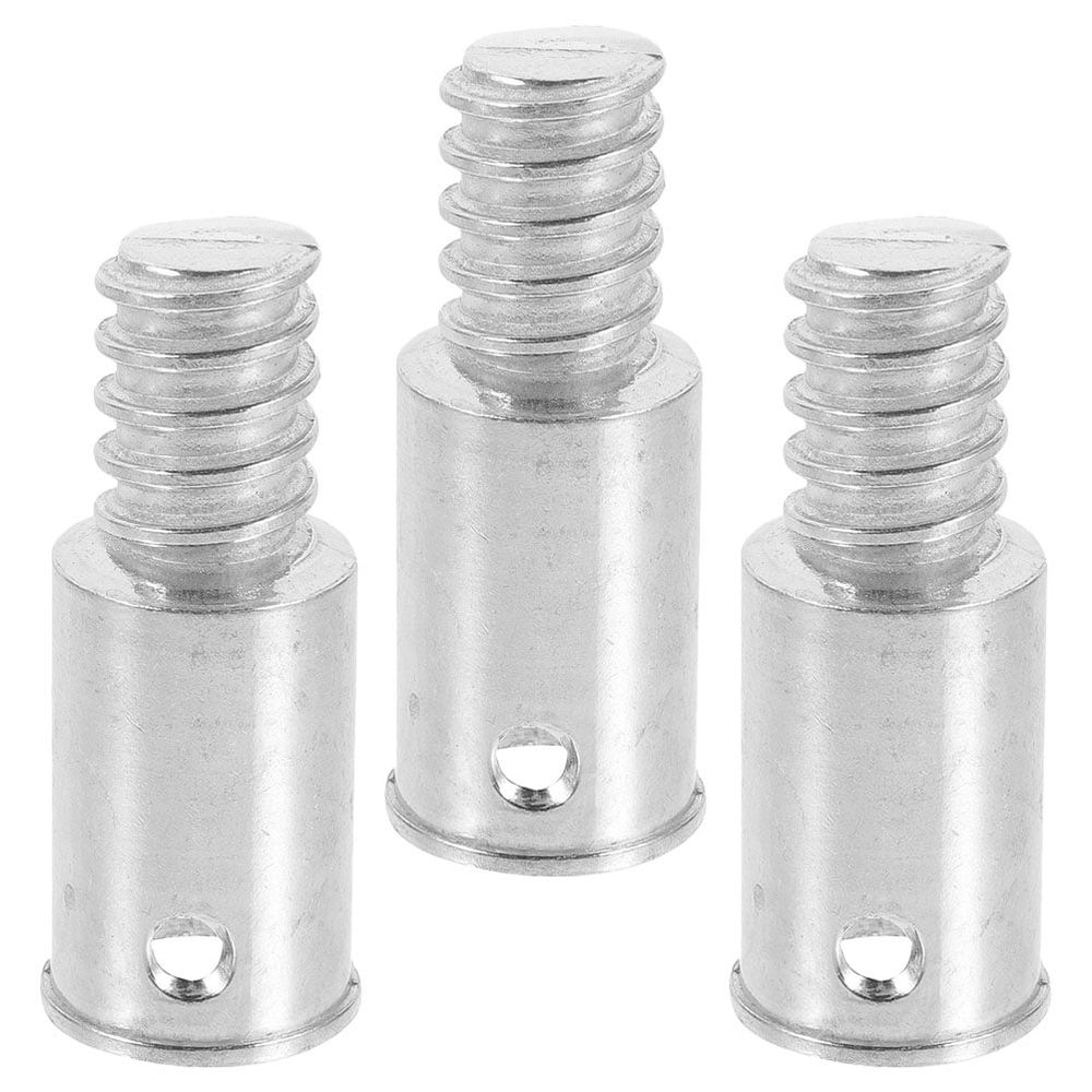 3PCS Pole Adapter Tips for Broom Handle Replacement Aluminium Alloy DIY Enthusiasts