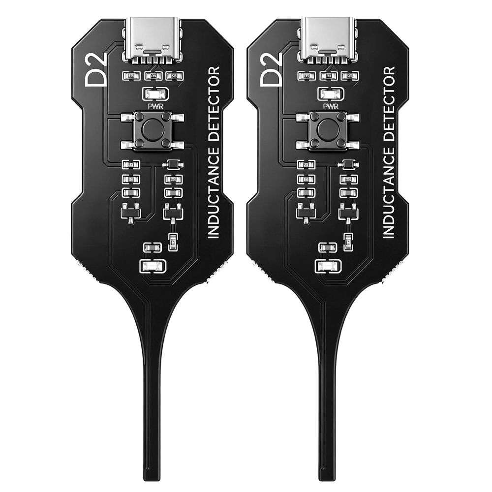 2-Pack Electromagnetic Inductance Tester – Pocket-Sized & Portable, Quick Fault Detection for Electronics, PC & Phone Repair