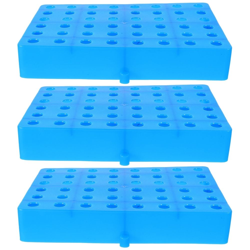 3Pcs Lightweight Plastic Pallet Platform with Ventilation Grid for Warehouse and Garage Storage