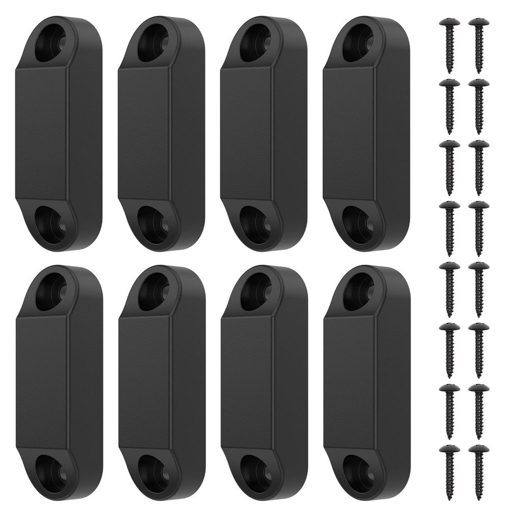 4 Pairs RV Baggage Door Holder, Wider Access and Space Saving Design, Secure Reliable Magnetic Holding System, for Camper Trailer
