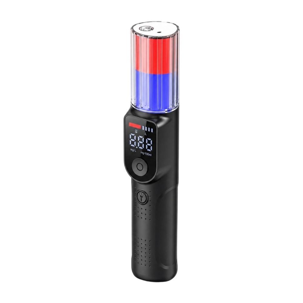 High Accuracy Digital Alcohols Detectors with Type C Charging & Easy Carry Design Fast Response Breathalyzer for Car & Home