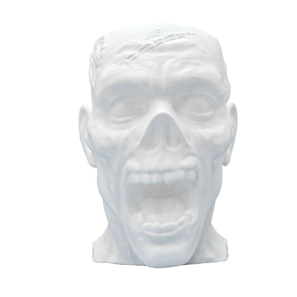 Scary Corpse Head Design Plastic Mugs Safe For Kids Halloween Party Supplies And Eerie Home Decors