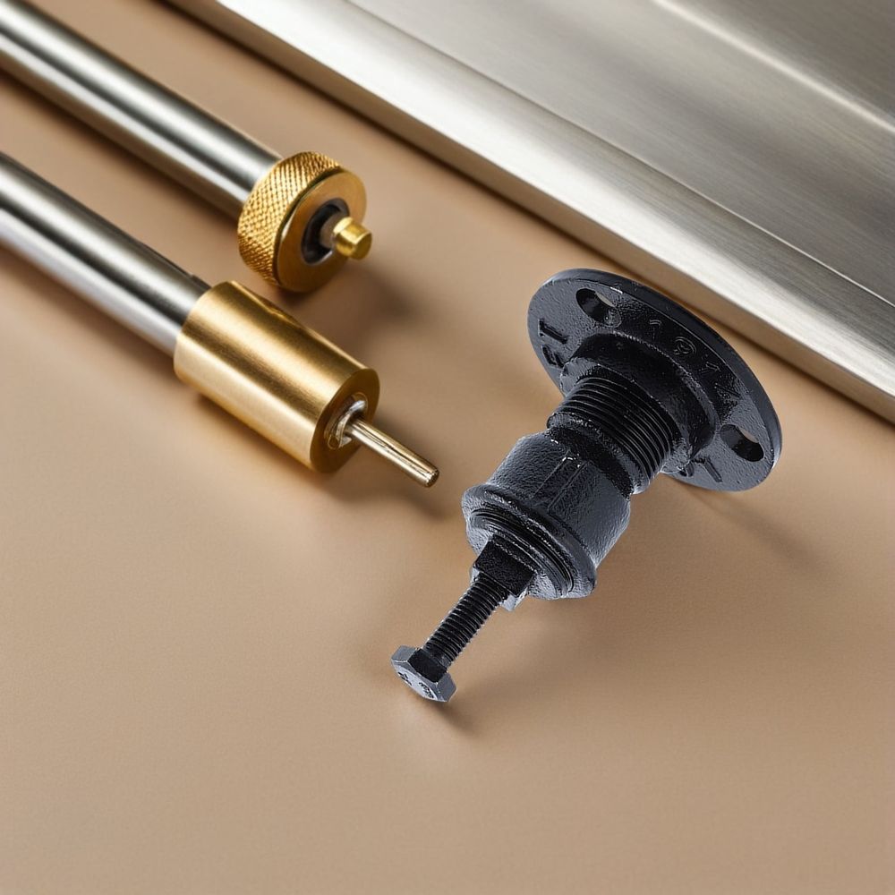 Interior Handrail Bracket Solid Iron Home Mounting Support 2Pcs