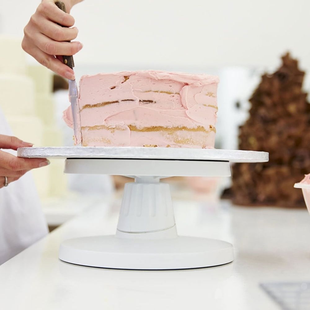 4pcs Silver Aluminum Foil Cake Mover Board for Decorating and Transfer
