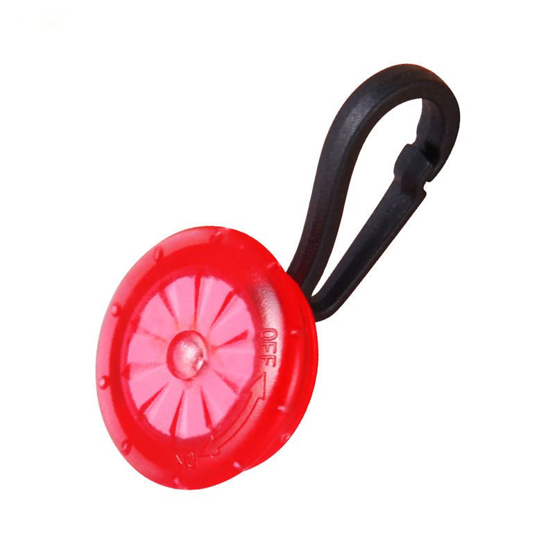 6PCS Carabiner LED Light, Red+blue+green-Backpack Outdoor Sport Backpack Night Outdoor Sports Safe Device LED Alarm Ligh