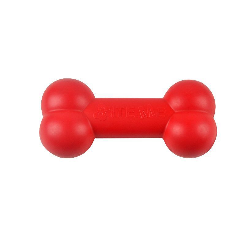 red bone Pup Chew Toy - Bone - Human Pup Play Gear - Food Grade Silicone -A Pet Toy (gnawing and grinding teeth stick)