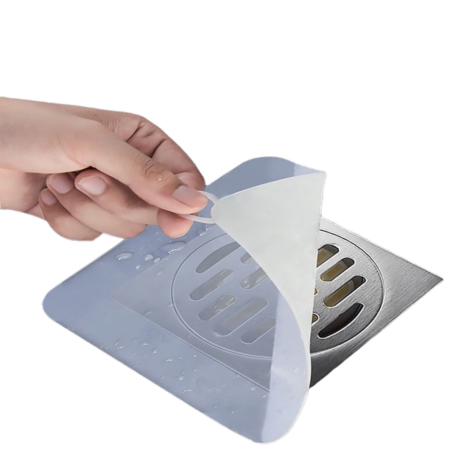 2pc Silica Gel Drain Plugs, Anti-Odor Deodorizing Cover, Kitchen Seal, Sewer Deodorization Suitable for Kitchen, Bathroom