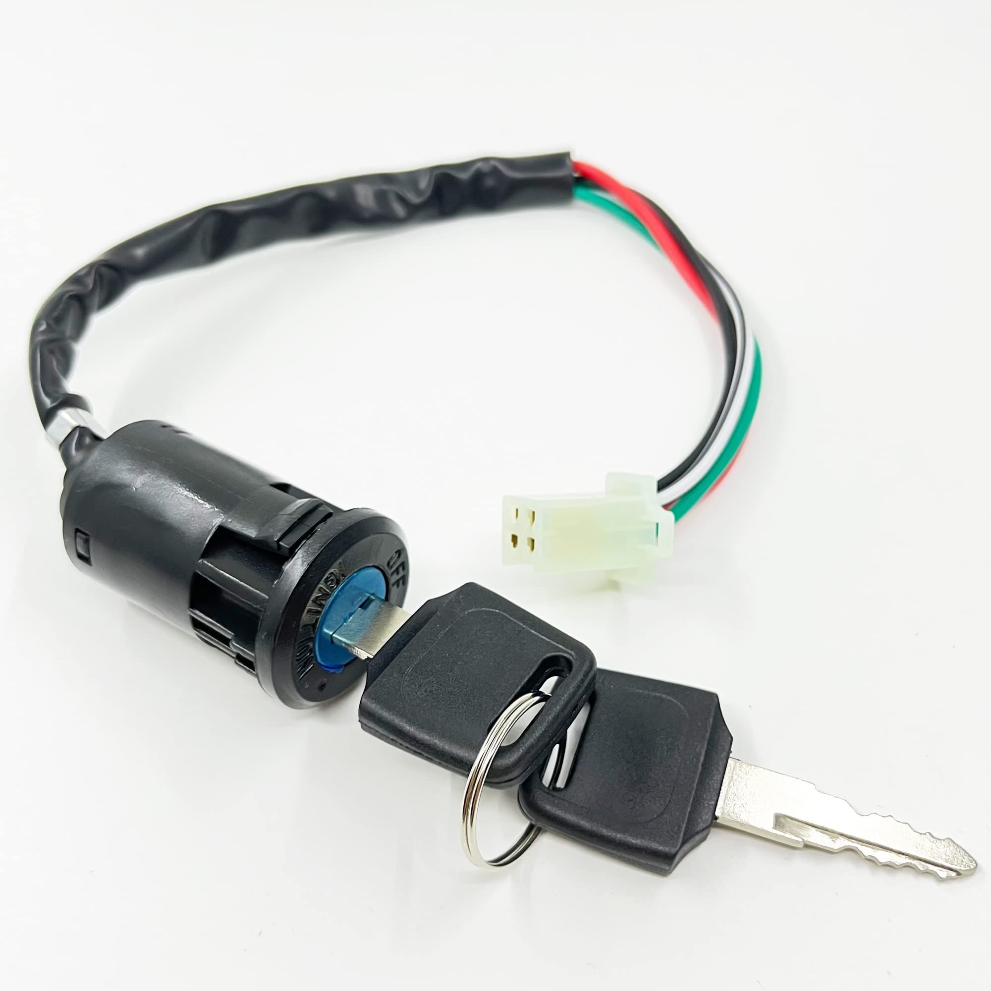 Electric Scooter Key Ignition Switch Set with Cap for 200cc 250cc motorcycle ATV Tao Tao Sunl ATV Dirt Bike Electric Scooter