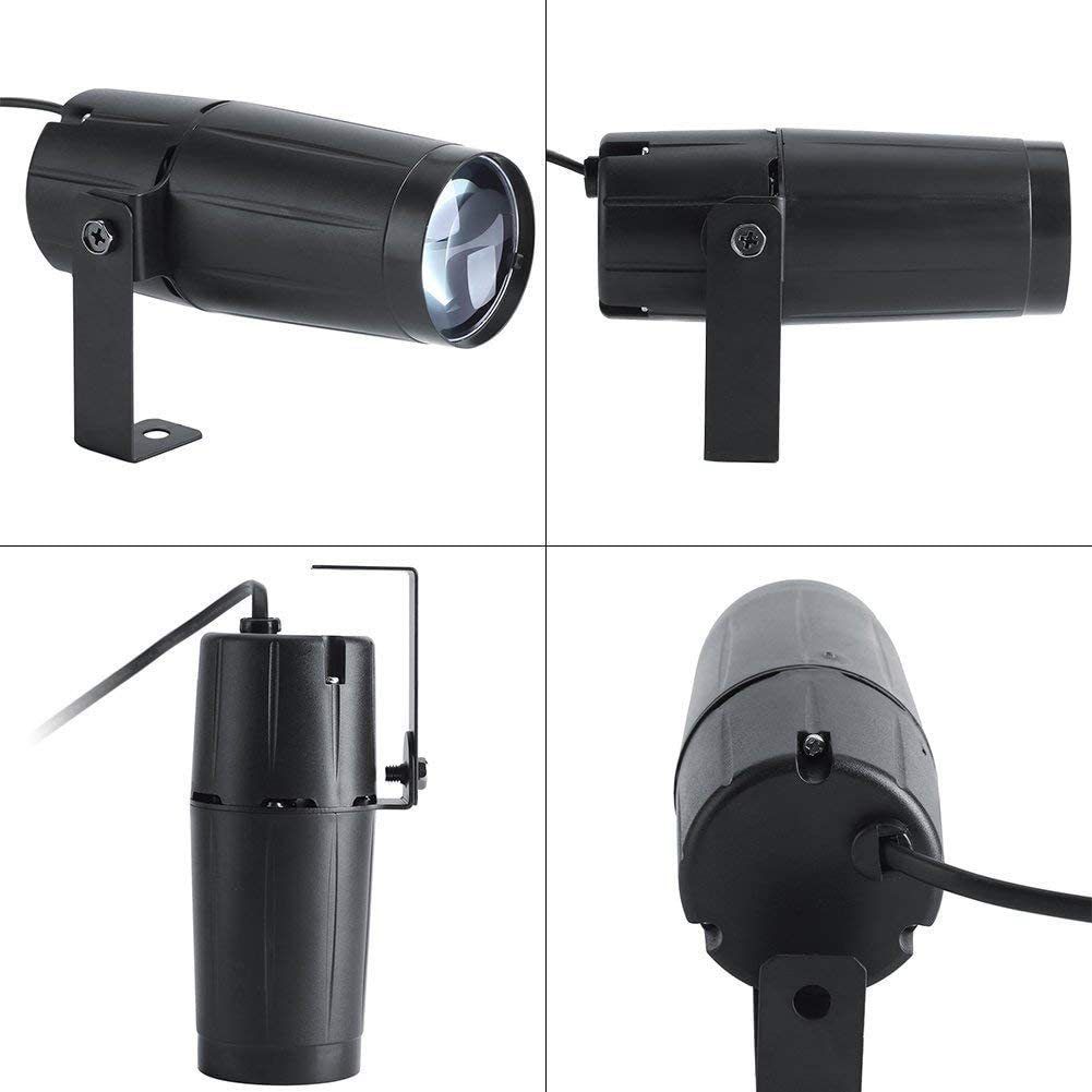 Spot Stage Lights Mini Beam Track Lighting Fixture for Family Party Home Decoration Bar Club Pub DJ Show Concert Wedding - White